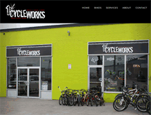 Tablet Screenshot of firstcycleworks.com